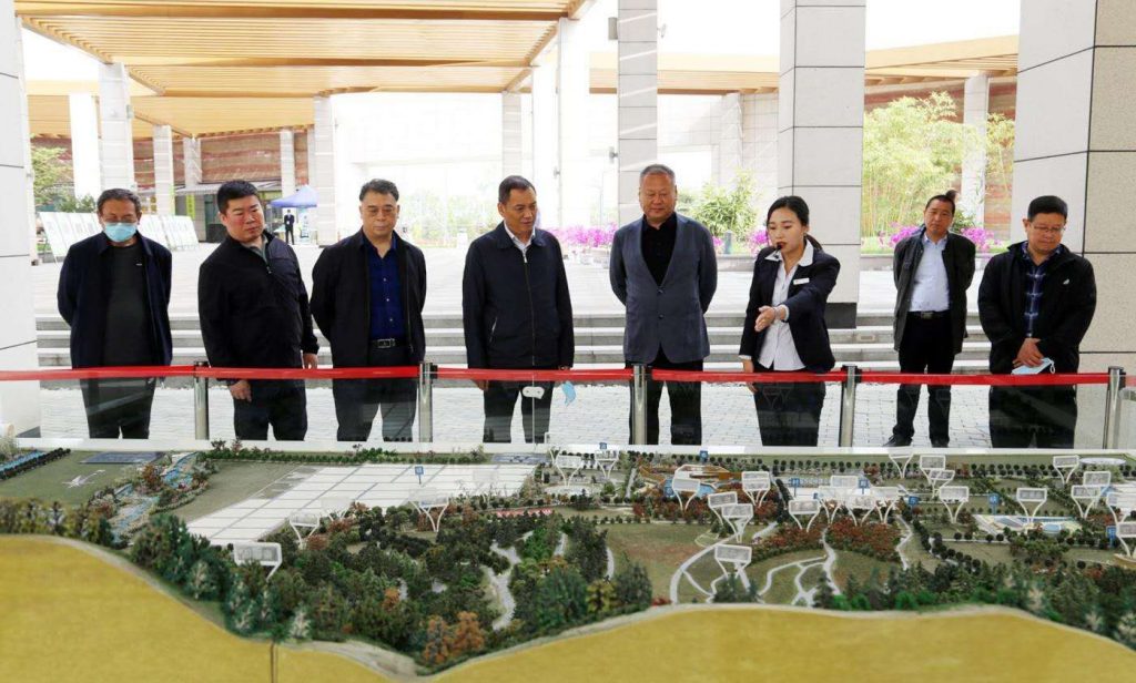 省纪委监委驻生态环境厅纪检监察组周建新组长一行来园调研