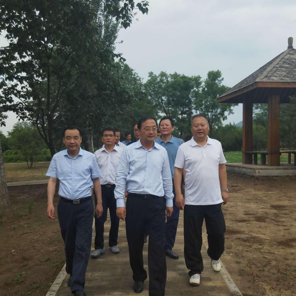 西安市委副书记韩松来我园调研